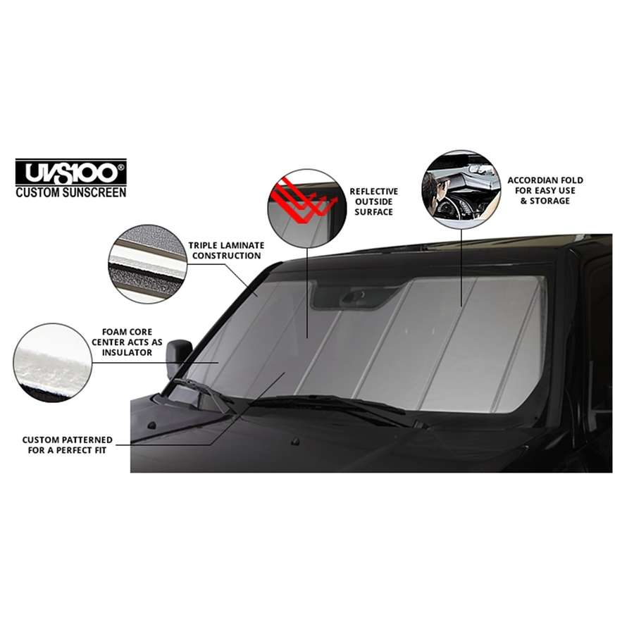 Product of Covercraft Uv11553bl Windshield Shade