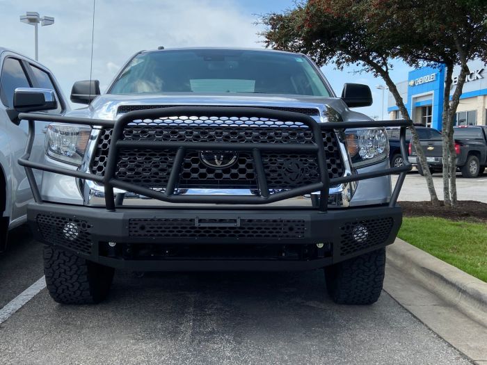 Product of Ranch Hand MFT14HBM1 Midnight Series Steel Matte Powder Coated Bumper 