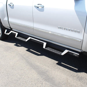 Product of Westin Automotive 56-534565 Black Powder Coated Square Nerf Bar - Truck Wheel To Wheel 