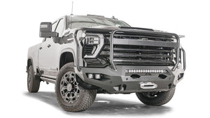 Product of Fab Fours CH24-X6150-1 Matrix Series Steel Matte Powder Coated Bumper 