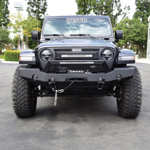 Product of Westin Automotive 59-80125 WJ2 Series Steel Textured Bumper 