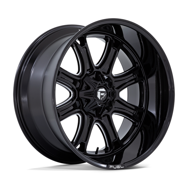 Fuel Off Road Fc853be22906701 Wheel||darkstar Fc853_Gloss Black With Milled Accents.Png||85||fowbe22906701||2250180