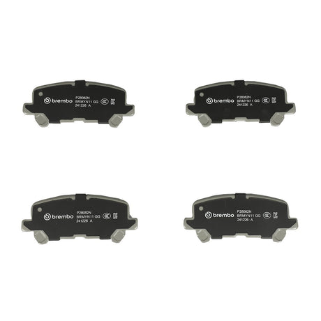 Brembo P28082n Brake Pad||p28082n_Bac.Jpg||86||brmp28082n||1752921