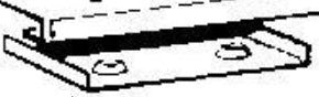 Product of Dometic 2007649011 Refrigerator Door Latch Plate