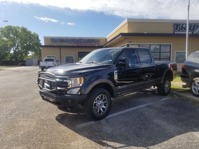 Product of Ranch Hand MFF201BM1 Midnight Series Steel Matte Powder Coated Bumper 
