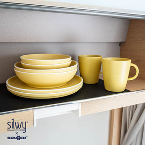 Silwy Magnetic Sybr-Kgs-11-Y Dish Set||sybr-Kgs-11-Y_1.Jpg||86||swyybrkgs11y||1745479