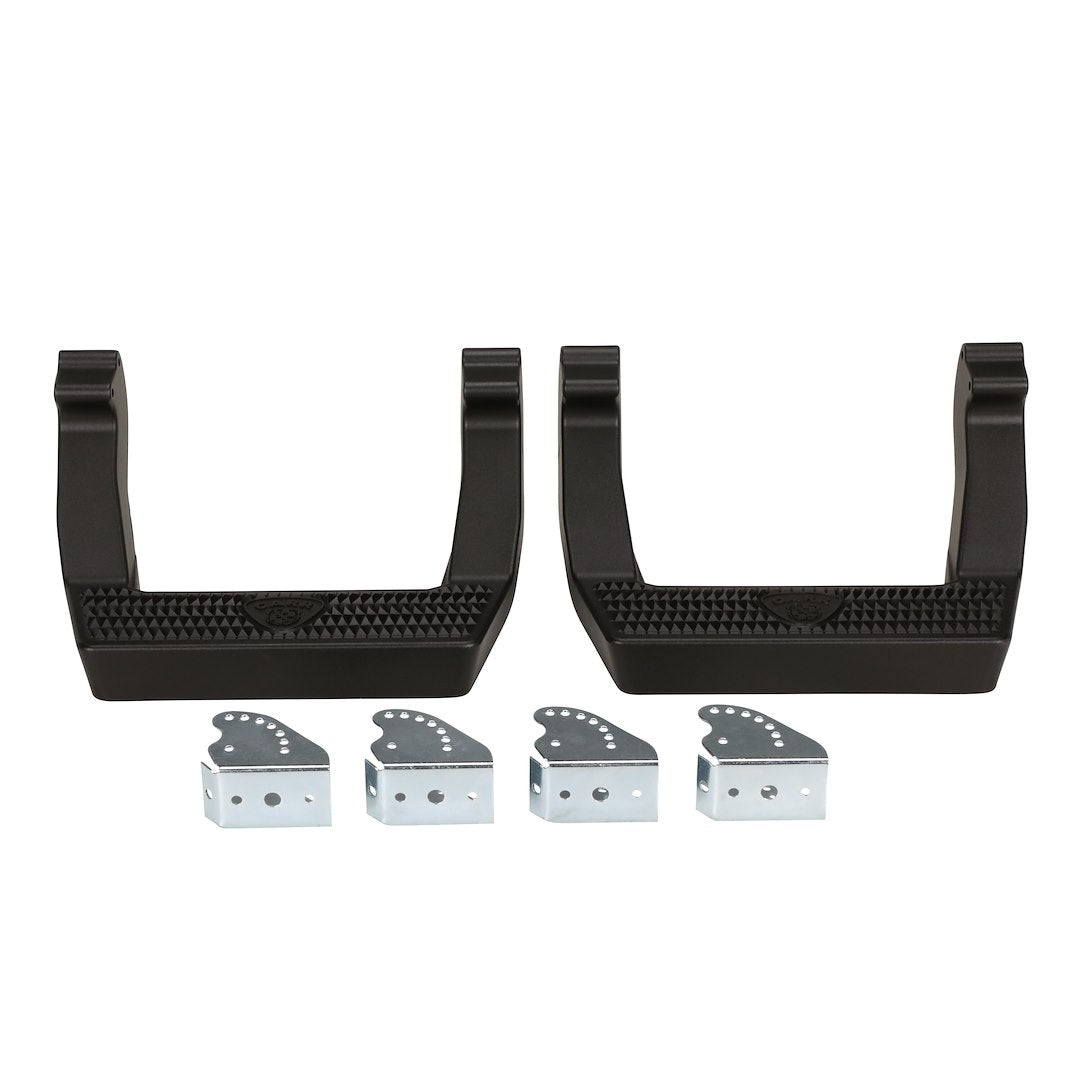 Product of Carr 114031 Black Powder Coated Aluminum Truck Step