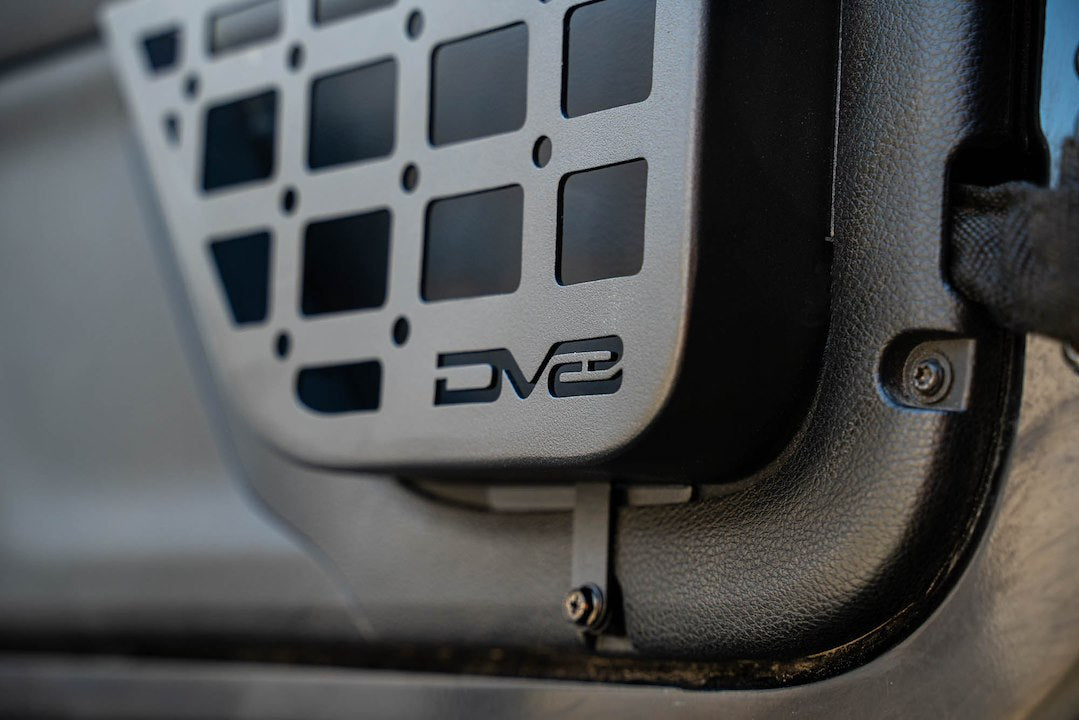 Dv8 Offroad Mpjk-07 Molle Cargo Panel||2011-2018-Jeep-Wrangler-Jk-Slim-Front-Door-Molle-Pockets-Installed-13.Jpg||95||dv8mpjk07||1628275