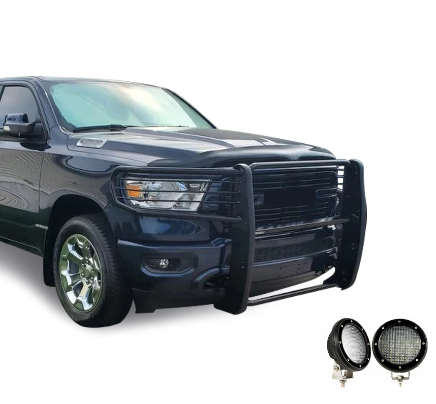 Product of Black Horse Offroad 17DG111MA-PLFB Grille Guard  