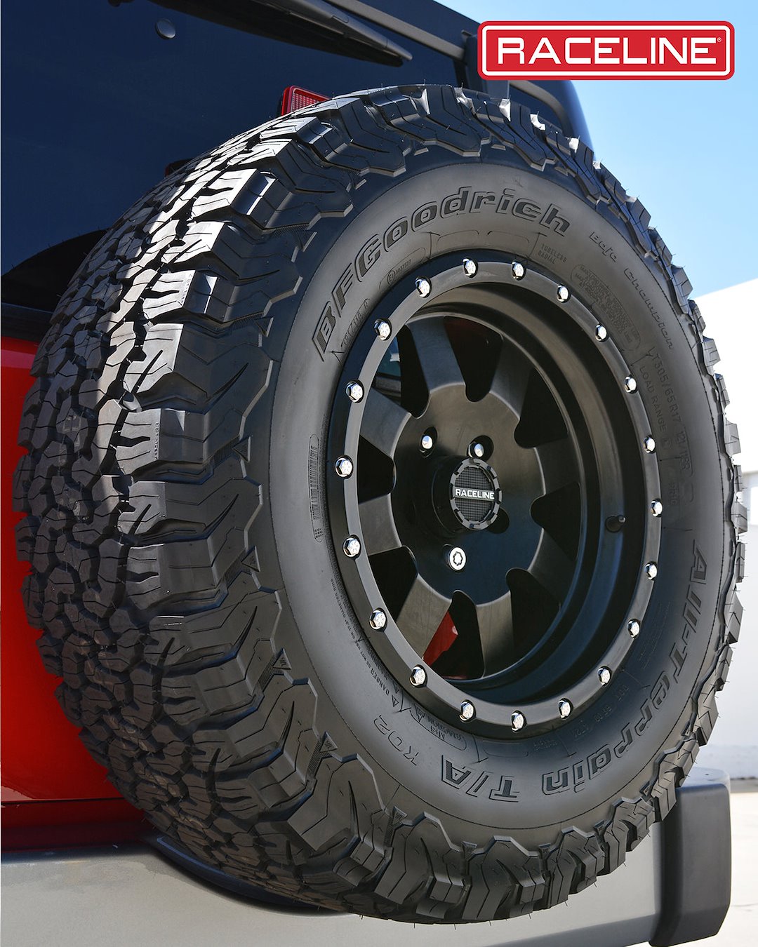 Product of Raceline 18x9 Black Wheel - Not Applicable Bolt Pattern 