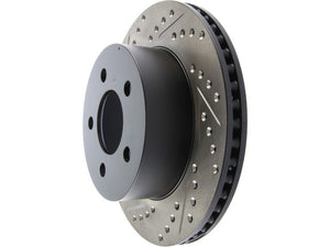 Product of Stop Tech/ Power Slot 127.67045R SportStop ® Drilled And Slotted Drilled And Slotted 1-Piece Brake Rotor 
