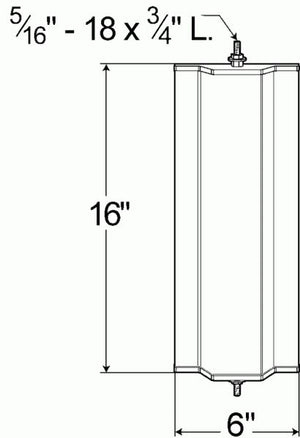 Product of Grote Industries 16244 Exterior Mirror