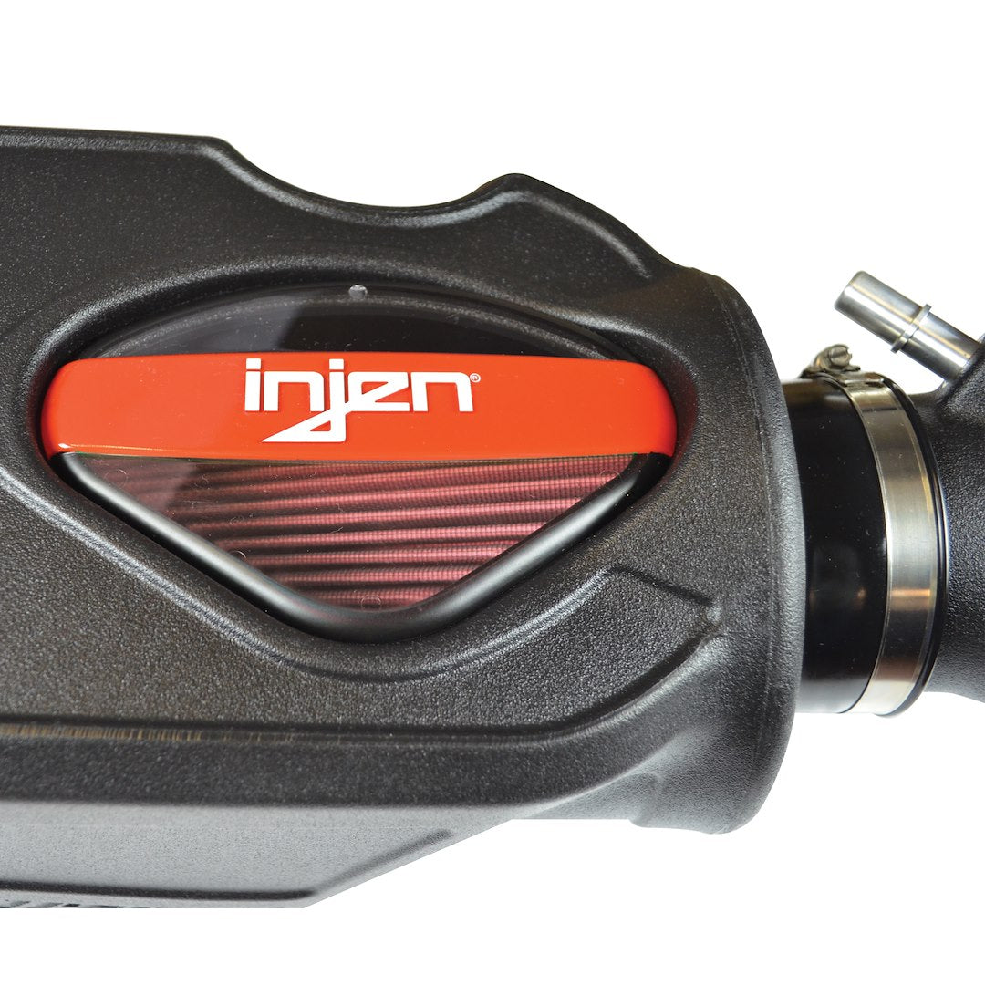 Product of Injen Technology EVO5005C Street Cold Air Intake w/ Red Filter 