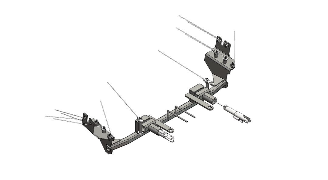 Blue Ox Bx2645 Vehicle Baseplate||bx2645 Website Iso.Jpg||86||b1bbx2645||1629699