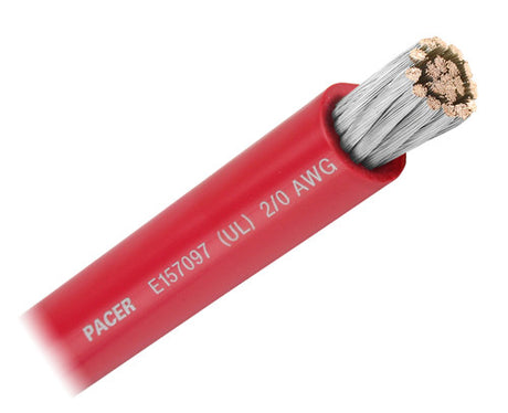 Pacer Marine Wul2/0rd-100 Battery Cable||wul20rd-100_1.Jpg||86||pcrwul20rd100||2115926