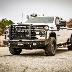 Product of Westin Automotive 58-31185 HDX Bandit Steel Textured Powder Coated Bumper 