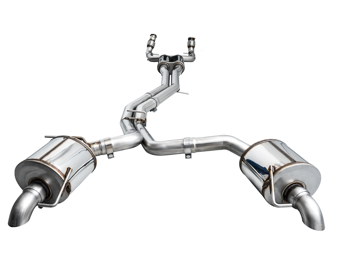 Product of AWE Tuning 3015-31003 Touring Edition Cat-Back System Dual Exhaust System Kit 