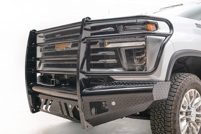 Product of Fab Fours CH20-S4960-1 Black Steel Steel Powder Coated Bumper 
