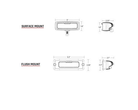 Rigid Lighting 904113 Driving/ Fog Light||904113_222.Jpg||86||r2g904113||1609738