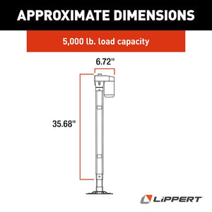Lippert Components 305340 Leveling Jack||305340_2.Jpg||87||m6v305340||1431528