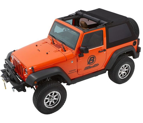 Product of Bestop 54922-35 Fastback Top Black Diamond Fabric Soft Top 