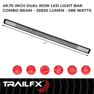 Product of TrailFX 50DRSCM Light Bar 