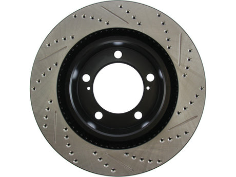 Product of Stop Tech/ Power Slot 127.44162R SportStop ® Drilled And Slotted Drilled And Slotted 1-Piece Brake Rotor 
