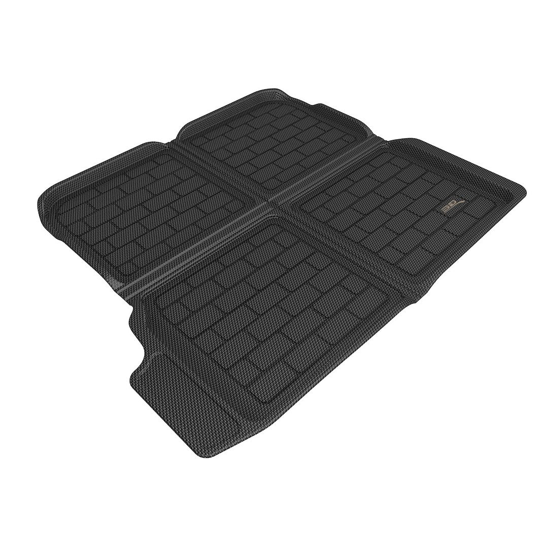 Product of 3D Mats M1MB1721309 Black Thermoplastic Rubber Of Carbon Fiber Texture Behind 2nd Seat Cargo Area Liner 
