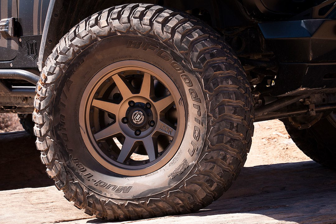 Product of Icon Vehicle Dynamics 17x8.5 Bronze Wheel - Not Applicable Bolt Pattern 