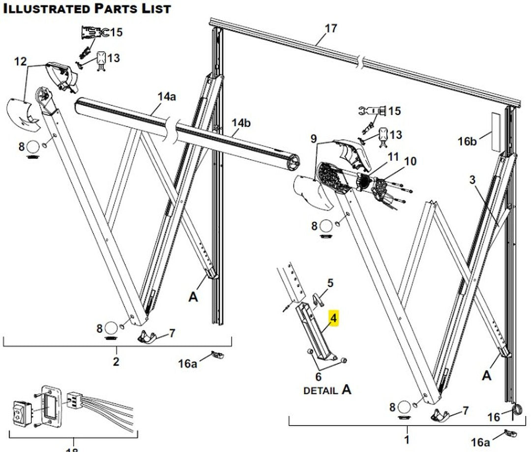 Product of Carefree RV R001827 Awning Arm 