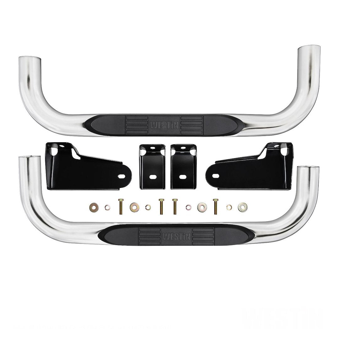 Product of Westin Automotive 23-4110 E-Series Nerf Bar With Surface Steps 
