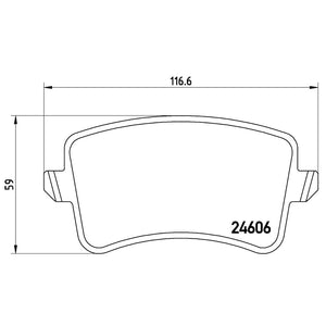 Brembo P85099x Brake Pad||p85099x_Drw.Jpg||88||brmp85099x||1755075
