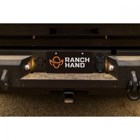 Product of Ranch Hand MBD19HBMSL Midnight Series Steel Matte Powder Coated Bumper 