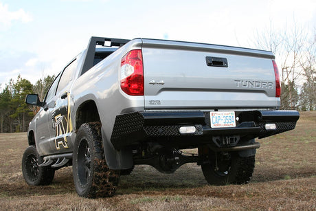 Product of Fab Fours TT14-T2850-1 Black Steel Steel Gloss Powder Coated Bumper 