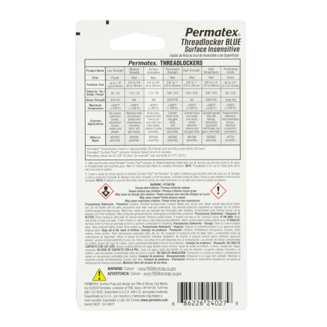 Product of Permatex 24027 Thread Sealant