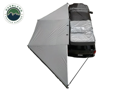 Product of Overland Vehicle Systems 18069909 SUV/Pickup Overlanding Manual Awning, Black Solid