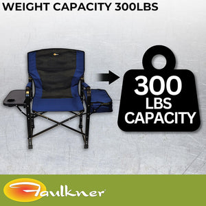 Faulkner 49581 Camping Chair||flk_49581_El Capitan Director Chair_Blue Black_B2c_8.Jpg||93||flk49581||1609048