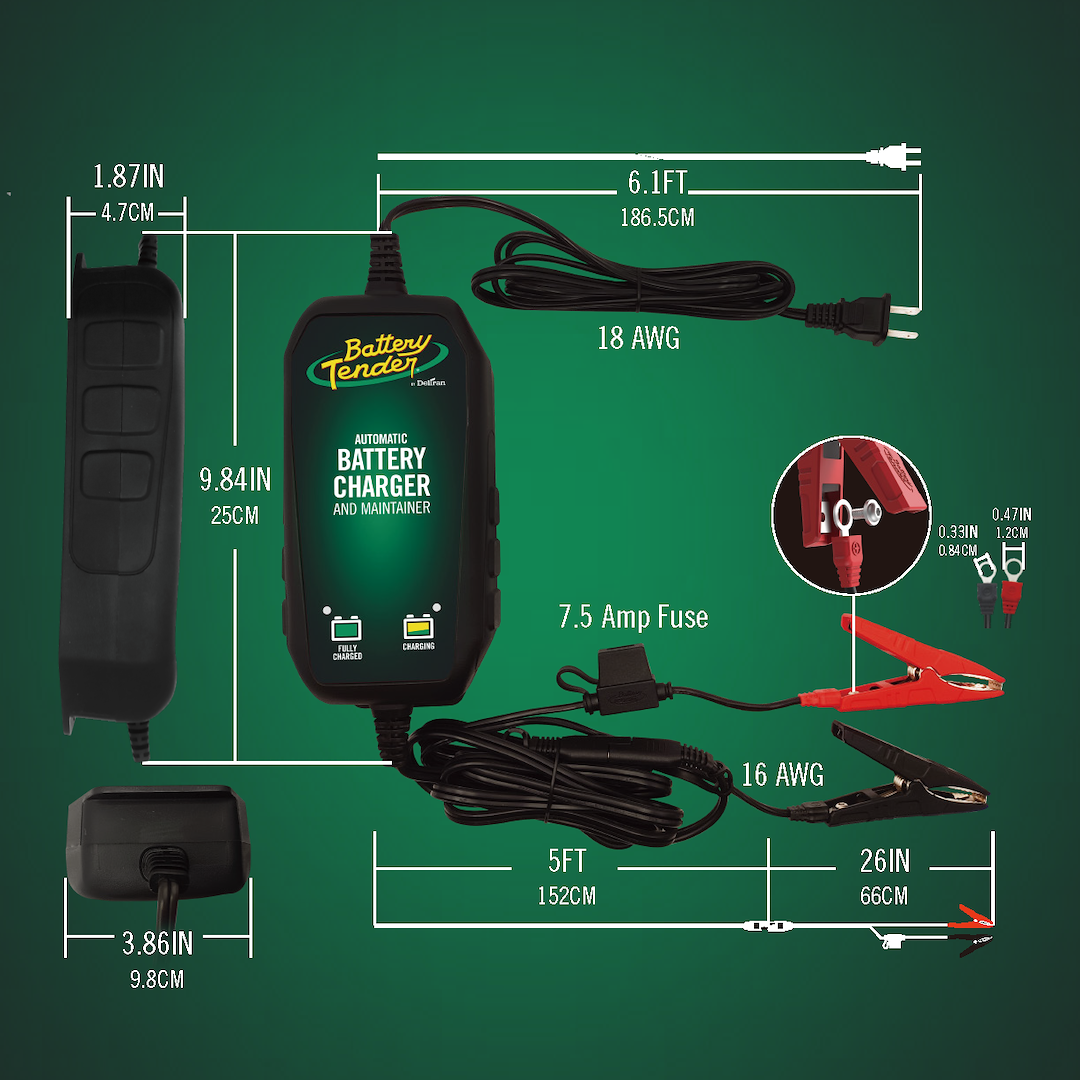 Battery Tender 022-0209-Bt-Wh Battery Charger||1.25a-5a Charger Item Drawing 20241025 .Png||91||b720220209btw||1682790