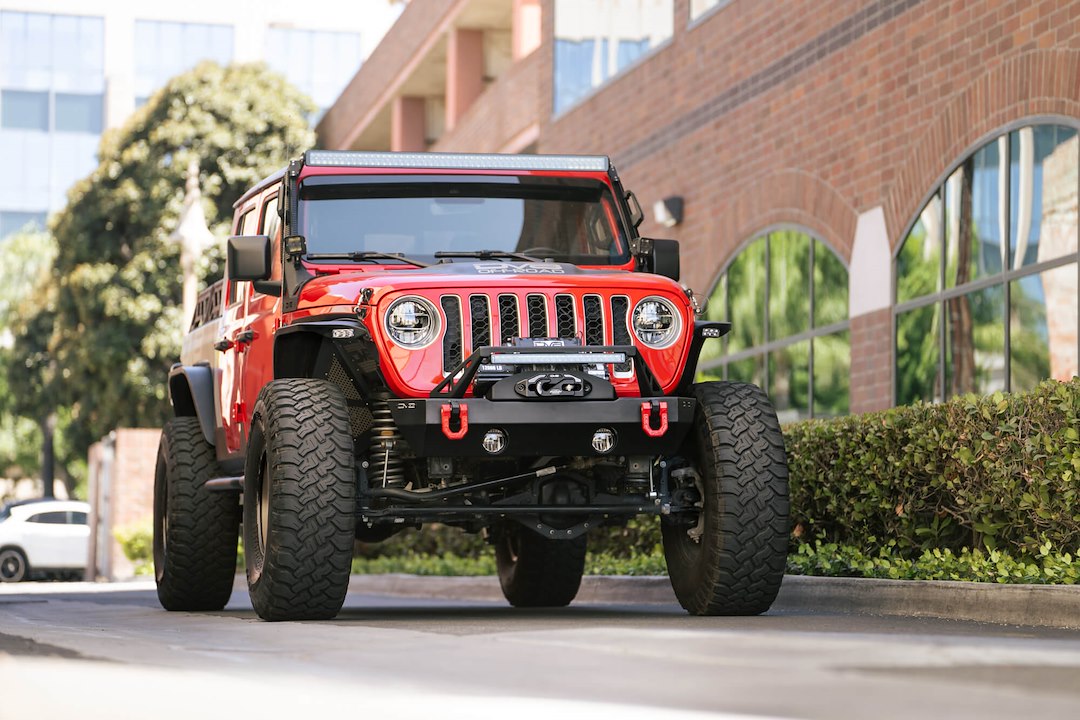 Product of DV8 Offroad FBJL-06 Steel Powder Coated Bumper 