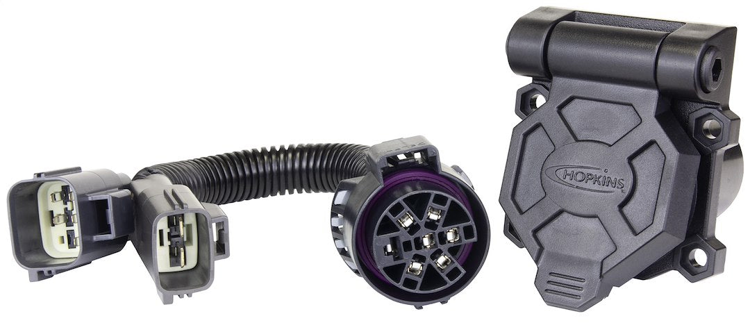 Product of Hopkins MFG 40164 Vehicle End 7 Blade Trailer Wiring Connector 