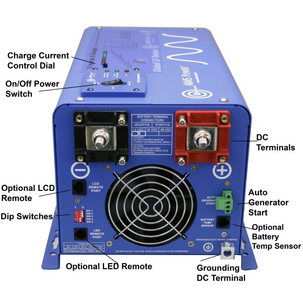Aims Power Picoglf30w12v120vr Power Inverter/ Battery Charger||picoglf30w12v120vr_4.Jpg||89||apw1002859||2343825