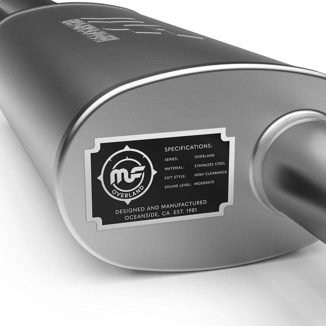 Product of Magnaflow Performance 19679 Overland Series Cat-Back System Exhaust System Kit 