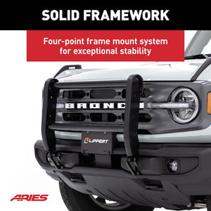 Product of Aries 2165200 Bull Bar  with skid plate 