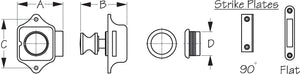 Sea Dog 224300-1 Drawer Latch||224300-1_1.Jpg||86||sdg2243001||972537