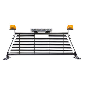 Product of Westin Automotive 57-8025 Bolt-On Black Powder Coated Bar Style Headache Rack 