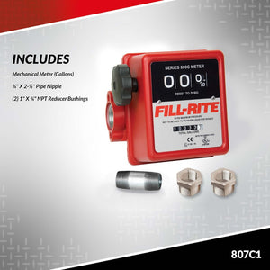 Fill-Rite 807c1 Flow Meter||807c1_2.Jpg||87||f72807c1||2470307