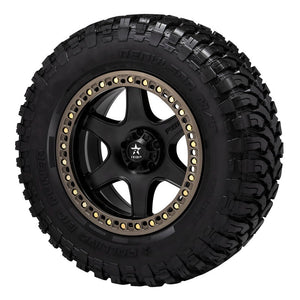 Product of RBP (Rolling Big Power) 17x9 Black With Bronze Bead Lock Ring Wheel - 8x6.50 Bolt Pattern 