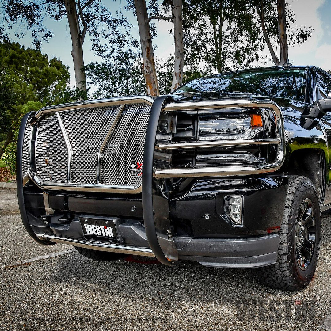 Product of Westin Automotive 57-3870 Grille Guard 1-Piece Polished 