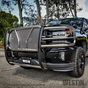 Product of Westin Automotive 57-3870 Grille Guard 1-Piece Polished 