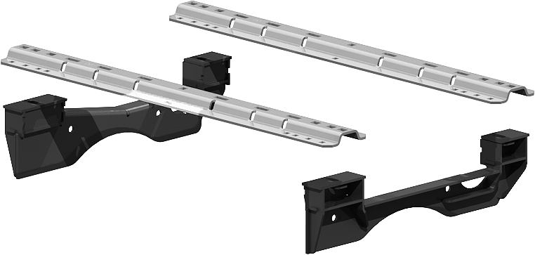 Product of PullRite 2766 Bolt-On Fifth Wheel Trailer Hitch Mount Kit 